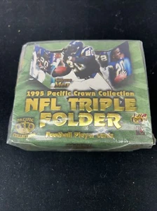 Factory Sealed 1995 Pacific Crown Collection NFL Triple Folder 36ct Damaged Box! - Picture 1 of 10