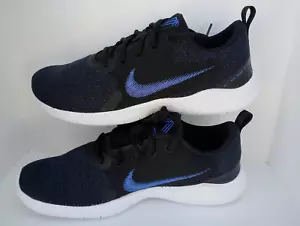 ZAPATOS PARA CORRER NIKE FLEX EXPERIENCE RN 10 NEGROS/HIPER REALES PARA HOMBRE TALLAS: 8 Y 9. - Imagen 1 de 11