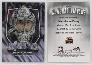 2011-12 ITG Between the Pipes Silver 14-15 Ultimate Vault /5 Marc-Andre Fleury