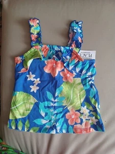 The Children Place Girls Straps Ruffles Top-size 5/6(S/P) - Picture 1 of 3