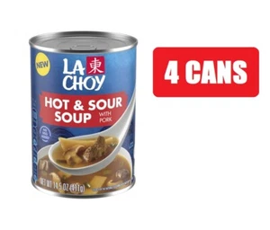 *Nuevo* Sopa con cerdo caliente y agria La Choy (4 latas) - Imagen 1 de 1