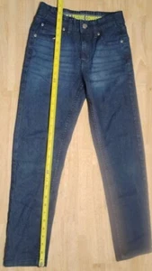 Lee Extreme Comfort Slim Fit Jeans Youth Size 10 Blue Stretch Denim Used - Picture 1 of 6