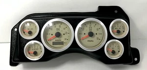 1987 1988 1989 1990 1991 1991 1993 Ford Mustang 6 Gauge GPS Dash Penel Set Tan - Picture 1 of 7