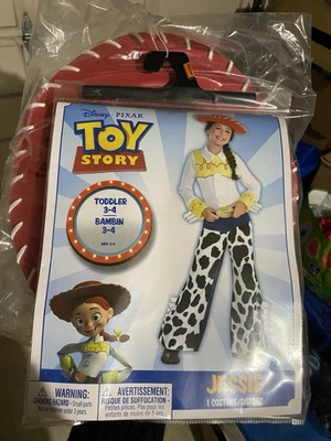 HALLOWEEN COSTUME - DISNEY TOY STORY - JESSIE COWGIRL Child Small (2-4) - NEW - Image 1 of 3