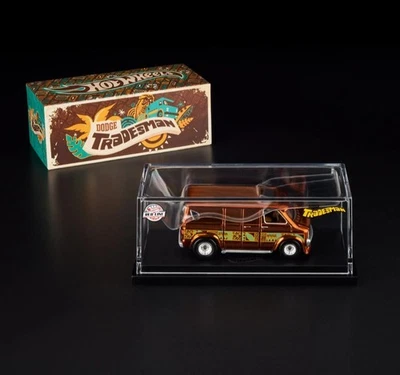 Dodge Tradesman Van Hot Wheels RLC Exclusiva Años 70 con Caja Mattel Original Jcp23 Foto 1 de 4