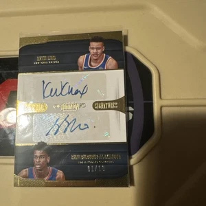 18-19 Panini Domini Rookie Dual Signatures Shai Gilgeous-Alexander Gold /10 - Picture 1 of 9