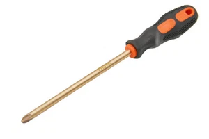 TMAX Non-Sparking PH3 Screwdriver,Beryllium-Bronze 10-1/2"L corrosion-resistant - Picture 1 of 4