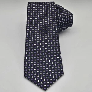 CHAPS Neck Tie Youth Size 48"L x 2.5"W 100% Polyester Hand Made Geometric Boys - Picture 1 of 7