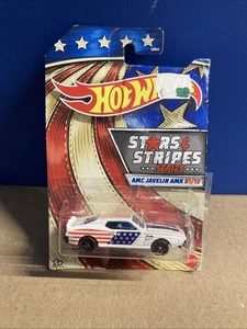 Hot Wheels Stars Stripes Series AMC Javelin AMX - Picture 1 of 1