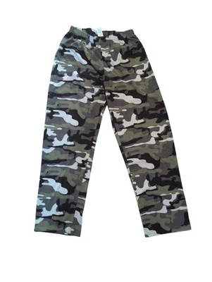 Pantalones de pijama PJ Place gris camuflaje polar XXL 16 niños Foto 1 de 2