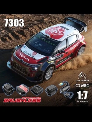 MJX Hyper Go 7303 RC Drift Rally Car 1/7 Scale Brushless RC Car 4S UK STOCK - Image 1 of 4