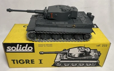 Solido 1/50 Ref.222 Carro Armato Char Tigre I - Immagine 1 di 2