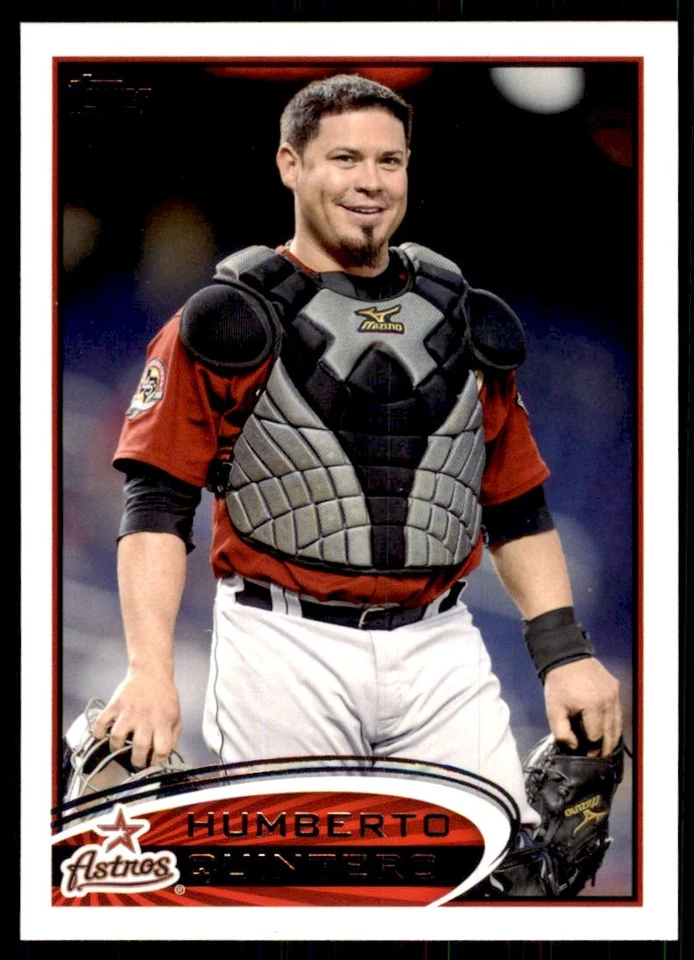 2012 Topps Humberto Quintero Baseball Cards #590 - Image 1 of 2