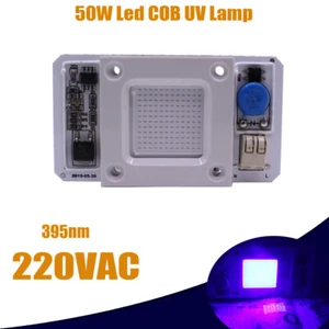 50W High Power UV 395nm LED Chip Integrierter Treiber Chip Smart IC 220V Licht Lampe - Bild 1 von 8