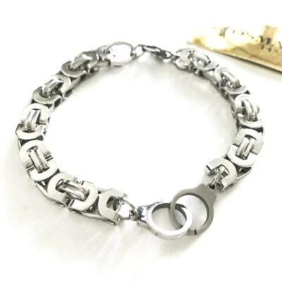 EDELSTAHL Armband Handschellen GÖKTÜRK fitness türkiye OSMANLI 1453 Zülfikar a86 - Bild 1 von 4