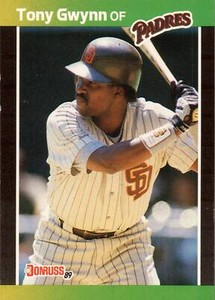 1989 Donruss #128 Tony Gwynn  San Diego Padres