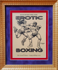 Scarce MINT Robert R Crumb Original "EROTIC BOXING" Print 2002  AOR Poster