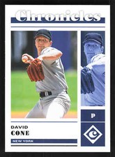 2023 Panini Chronicles #3 David Cone