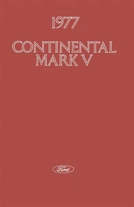 Lincoln Mark V 1977 manual del propietario guía del usuario - Imagen 1 de 1