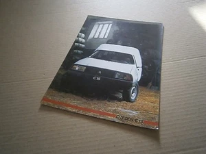 Catalogue  pub auto prospectus brochure: Citroën C15 1986 - Picture 1 of 4
