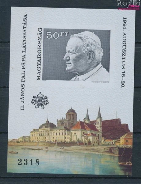 Sellos Hungría 1991 Mi Block215B (emisión completa) sin montar como nuevo/nev (10577542 Foto 1 de 1