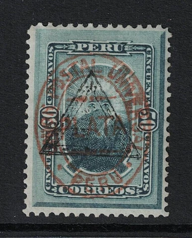 Peru SC# 84 Mint Hinged - Minor Gum Toning - S16797 Cover