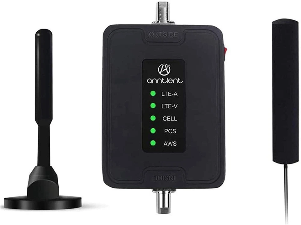 5G 4G LTE AT&T Verizon 700/850/1700/1900MHz Cell Phone Signal Booster Kit RV Car - Image 1 of 4