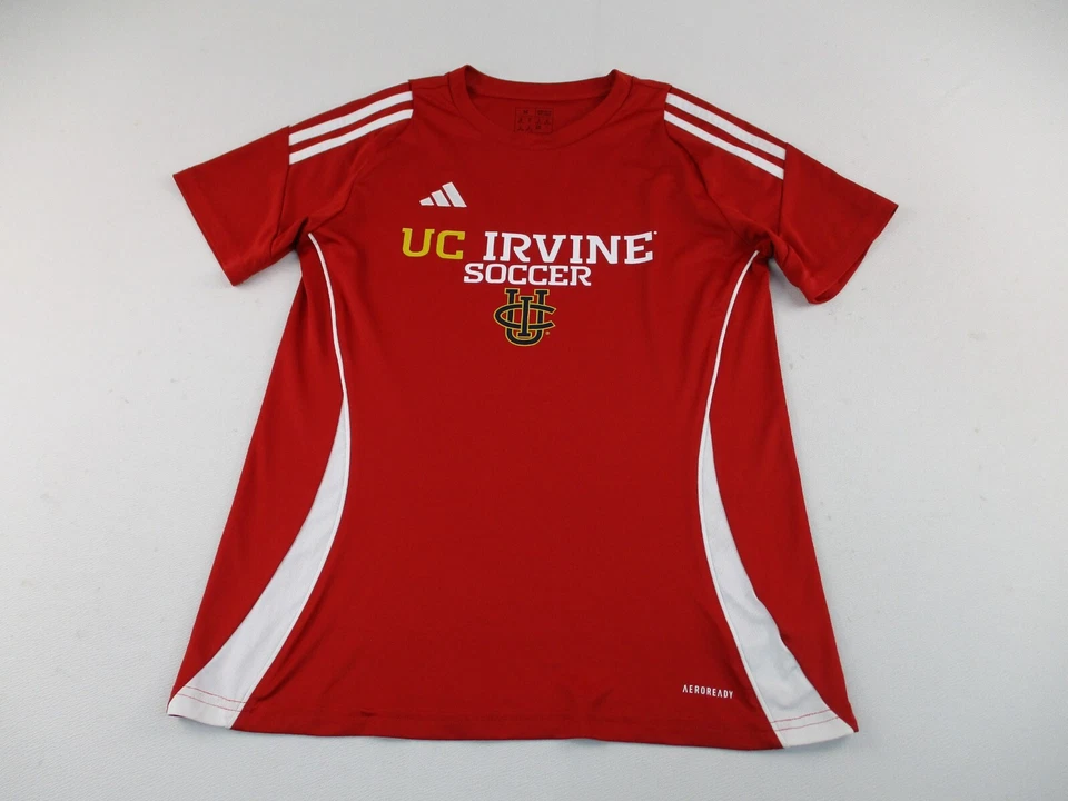 Camiseta de fútbol Adidas UC Irvine Anteaters para niños roja mediana manga corta Foto 1 de 4