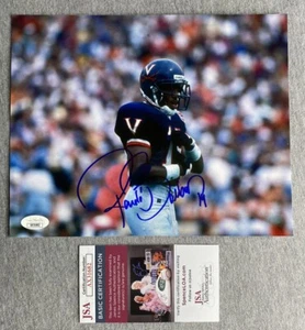 VIRGINIA CAVALIERS- RONDE BARBER AUTOGRAPH 8x10 ACTION PHOTO JSA AX31682 - Picture 1 of 1