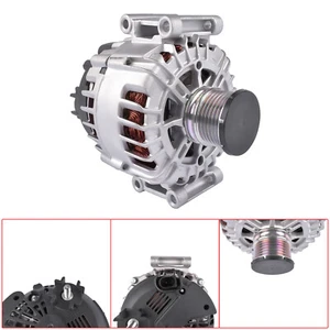 Alternator For Mercedes-Benz C250 1.8L L4 2012-2015 150 Amp 12 Volt CW 6 Groove - Picture 1 of 13