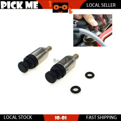 M5x0.8mm Fork Air Bleeder Pressure Relief Valve For Suzuki RM65 2003 2004 2005 — 第 1/4 张图片