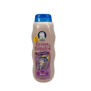 Gerber Berry Grins Giggles sanfte milde tränenfreie Babywäsche 15 flüssige Unzen Flasche NEU - Bild 1 von 2