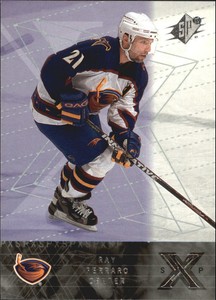 2000-01 SPx Atlanta Thrashers Hockey Card #131 Ray Ferraro