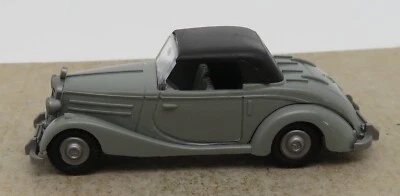 Praline Ho 1/87 Mercedes DB 170 S Cabrio Chiuso Grigio Chiaro #84205 No. Box - Immagine 1 di 4