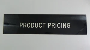 ¿Letrero SSD de 6,25"x25" con precio de producto IBM de colección de los años 80? #140 - Imagen 1 de 9