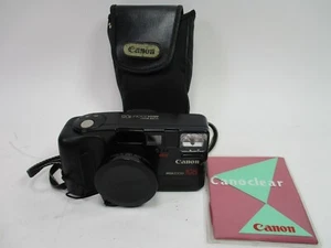 Canon MegaZoom 105 Sure Shot Film Point & Shoot 35mm Cam, Case & Canoclear READ* - Picture 1 of 8