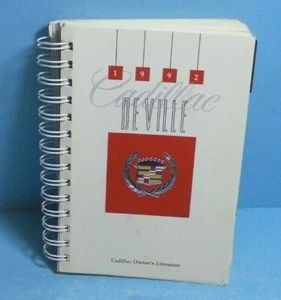 Cadillac Deville 92 1992 manual de dueños - Imagen 1 de 1