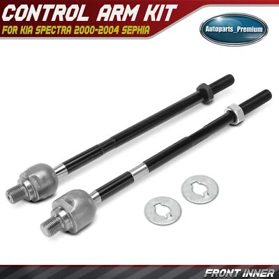 2x Extremo de barra de amarre interior delantero izquierdo y derecho para Kia Sephia 1998-2001 Spectra 00-04 Foto 1 de 4