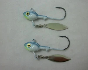 2 - 3/8 oz. - Underspin Jigs  Color: Sexy Shad - Picture 1 of 3