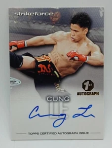 2012 Topps UFC Knockout Strikeforce #FA-CL Cung Le automático (primer autógrafo) 025/159 - Imagen 1 de 2