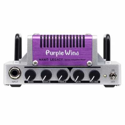Hotone Nano Legacy Purple Wind 5 Watt Compact Guitar Amp Head 3-Band EQ NLA-2 - Image 1 of 4
