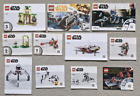 Lego Star Wars Instructions Manuals Bundle - Job lot of 11- NEW