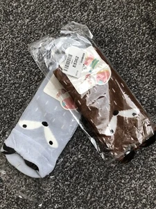 Girls two pairs of animals socks fox size 3-6 years - Picture 1 of 3