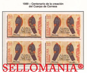 1989 CORPS DE POSTE POSTAL CORPS CUERPO DE CORREOS  2998 B4 MNH ** TC21323 FR - Picture 1 of 1