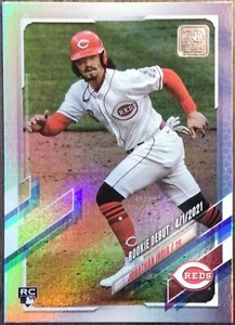 Serie Actualización Topps 2021 Jonathan India Novato Debut Rainbow Foil #US145 RC - Imagen 1 de 3