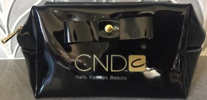 CND LITTLE BLACK BAG Ltd Ed Travel Purse Case for polish cosmetics accessories - Picture 1 of 4