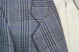UNGARO UOMO Paris Men’s Vintage Sportcoat Made In Italy Glen Plaid Ventless 40 - Picture 1 of 11