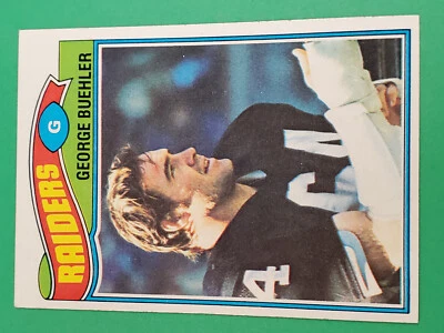 1977 TOPPS FOOTBALL #137 GEORGE BUEHLER HIGH GRADE EX EX-MT - Image 1 of 2