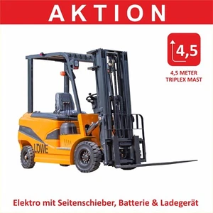 🔥 Elektrostapler Flurförderfahrzeug Gabelstapler Elektro Stapler 2,5 T. NEU ! - Bild 1 von 11