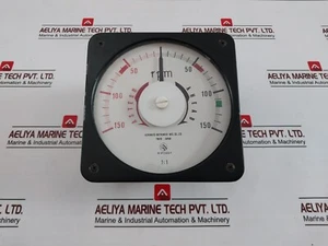 KURAMOTO INSTRUMENT 972466-1 Rpm Meter Astern 150-0-150 Ahead - Picture 1 of 6